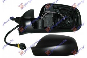 Καθρεφτης Μηχανικος Με Ντιζες (ASPHERICAL GLASS) Αριστερα Peugeot 307 01-05 - 030107482