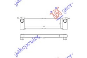 ΨΥΓ.INTER.2,2 Cdi (630x158x50) Mercedes Vito (W639) & Viano 04-10 - 030206200