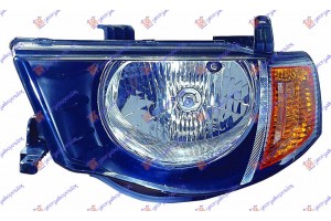 Φανος Εμπρος Ηλεκτρικος (ΚΙΤΡΙΝΟ ΦΛΑΣ) (ΔΙΠΛΟΚΑΜΠΙΝΟ/4Π) -09 (Ε) (DEPO) Αριστερα Mitsubishi P/U L200 06-10 - 030505142