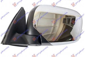 Καθρεφτης ΜΗΧΑΝ. ΧΕΙΡΟΚ. Χρωμιο (CONVEX GLASS) Αριστερα Mitsubishi P/U L200 06-10 - 030507484