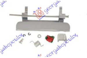 Χερουλι Πορτας Καροτσας ΧΡΩΜ. Mitsubishi P/U L200 10-15 - 555007840