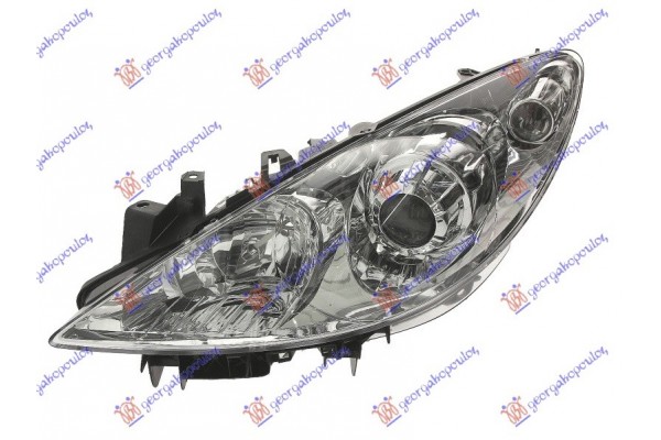 Φανος Εμπρος ΗΛΕΚΤ. (H1/H7) (Ε) (TYC) Αριστερα Peugeot 307 05-07 - 030705134