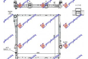 ΨΥΓ. 4.4-4,6-4,8BZ/DIES ΑΥΤ.(59x60x4,0) Bmw X5 (E53) 00-07 - 031306310