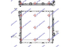 Ψυγειο 3.0 BΕΝZ/DIES Aυτ (59x60x2.4) (MAHLE BEHR) Bmw X5 (E53) 00-07 - 031306345