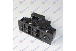 Διακοπτης ΠΑΡΑΘ. ΕΜΠ. (Τετραπλός) (ΜΕ ΚΑΘΡ. Ηλ ΑΝΑΚΛ.) (24pin+5 ΚΑΡΦΙΑ) Αριστερα Bmw X5 (E53) 00-07 - 031307174