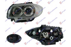 Αριστερα Φανος Εμπρος Χενον 05-07 (ΕΞΥΠΝΟ) Valeo Bmw Series 1 (E81/87) 3/5D 04-11