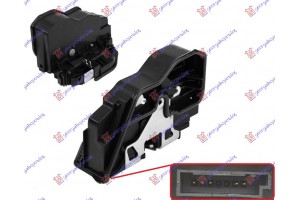 Κλειδαρια Πορτας Εμπρος ΗΛΕΚΤ/ΚΗ -09 (5pin) Δεξια Bmw Series 1 (E81/87) 3/5D 04-11 - 031607211