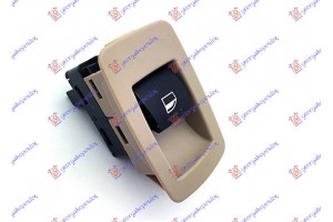 Διακοπτης ΠΑΡΑΘ. ΕΜΠ. (& Πισω ΔΕ=ΑΡ) (Μπέζ Καπάκι/Μάυρο μπουτον)(3pin) Δεξια Bmw Series 3 (E90/91) Sdn 05-08 - 031707173