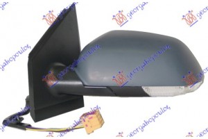 Καθρεφτης Μηχανικος Με Ντιζες Βαφομενος (ΜΕ ΦΛΑΣ) (ASPHERICAL GLASS) Αριστερα Vw Polo 05-09 - 031907482