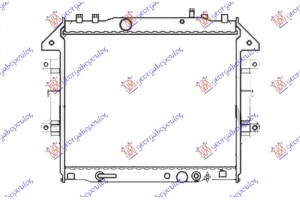 Ψυγειο 2.5-3.0 Td Aytomato (525x650) Koyo Toyota HI-LUX 2WD/4WD 05-09 - 032106315