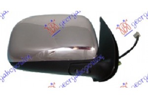 Καθρεφτης ΗΛΕΚΤ. Χρωμιο (Α ΠΟΙΟΤΗΤΑ) (CONVEX GLASS) Δεξια Toyota HI-LUX 2WD/4WD 05-09 - 032107501