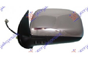 Καθρεφτης ΗΛΕΚΤ. Χρωμιο (Α ΠΟΙΟΤΗΤΑ) (CONVEX GLASS) Αριστερα Toyota HI-LUX 2WD/4WD 05-09 - 032107502