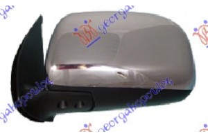 Καθρεφτης Μηχανικος Χειροκινητος Χρωμιο (CONVEX GLASS) Αριστερα Toyota HI-LUX 2WD/4WD 05-09 - 032107582