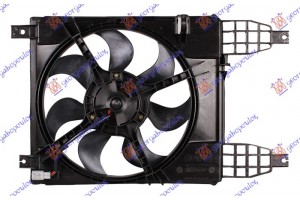 Βεντιλατερ Ψυγειου Κομπλε Chevrolet Aveo H/B-L/B 08-12 - 032506440