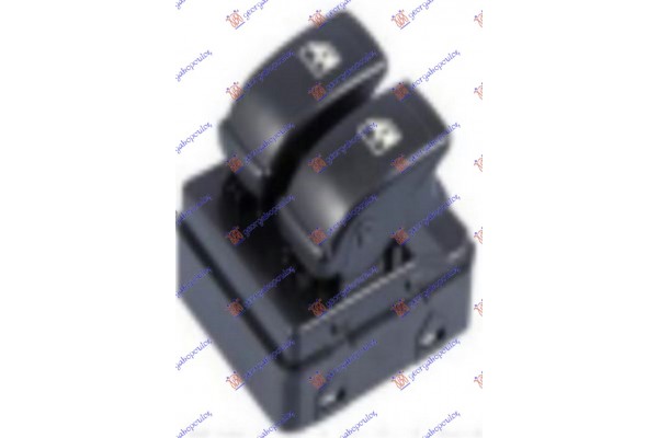 Διακοπτης Παραθυρου (Διπλοs) (6pin) Αριστερα Chevrolet Aveo H/B-L/B 08-12 - 032507172