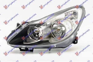 Φανος Εμπρος Μαυρος (SPORT-OPC) -11 (E) (TYC) Αριστερα Opel Corsa D 06-15 - 032805154