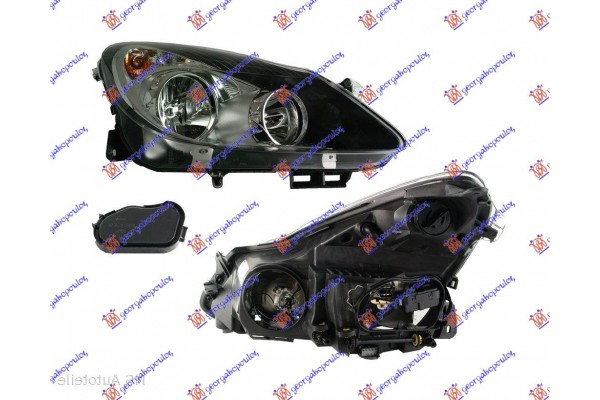 Φανος Εμπρος Μαυρος (SPORT-OPC) -11 Vale Δεξια Opel Corsa D 06-15 - 032805271