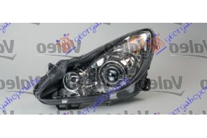 Φανος Εμπρος Μαυρος (EΞΥΠΝΟ) -11 Valeo Αριστερα Opel Corsa D 06-15 - 032805282