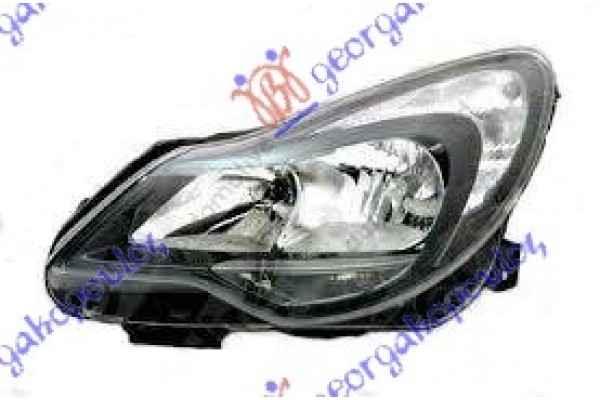 Φανος Εμπρος ΗΛΕΚΤΡ. 11- Μαυρο (VALEO) Αριστερα Opel Corsa D 06-15 - 032805299