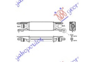Ψυγειο INT. 1,3 Cdti (45x100x53) 66 Kw Opel Corsa D 06-15 - 032806210