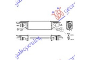 Ψυγειο INTER.1.3 Cdti (45x100x53) 55 Kw Opel Corsa D 06-15 - 032806220