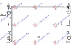 Ψυγειο 1.4i16VTURBO(A14NEL)(62x39)12- Opel Corsa D 06-15 - 032806340