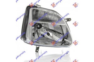 Φανος Εμπρος & ΗΛΕΚΤΡ. 03- Χρωμιο (Ε) (DEPO) Δεξια Opel Agila 99-08 - 033105281