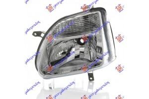 Φανος Εμπρος & ΗΛΕΚΤΡ. 03- Χρωμιο (Ε) (DEPO) Αριστερα Opel Agila 99-08 - 033105282