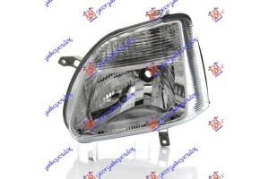 Φανος Εμπρος & ΗΛΕΚΤΡ. 03- Χρωμιο (Ε) (TYC) Αριστερα Opel Agila 99-08 - 033105284