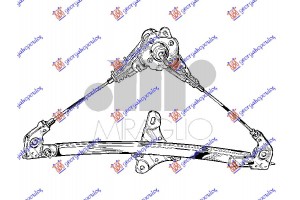 Γρυλλος ΠΑΡΑΘ. Πισω Μηχανικος (Α ΠΟΙΟΤΗΤΑ) Δεξια Suzuki Wagon R 99-06 - 033907051