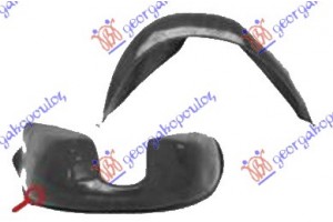 Αριστερα Θολος Εμπρος Πλαστικος Lada Samara L/B-SDN 86-06