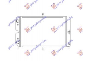 Ψυγειο 1,1-1,3-1,5CC(48x32) Lada Samara L/B-SDN 86-06 - 033206300