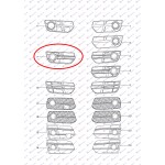Διχτυ Προφυλακτηρα Εμπρος (ΜΕ Τρυπα ΠΡΟΒΟΛΕΑ) Δεξια Audi Q5 08-12 - 033404801