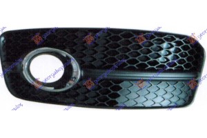 Διχτυ Προφυλακτηρα Εμπρος Ακραιο (ΜΕ Τρυπα ΠΡΟΒΟΛΕΑ) (ΜΕ Χρωμιο ΠΛΑΙΣΙΟ) ( S-LINE ) Δεξια Audi Q5 08-12 - 033404821