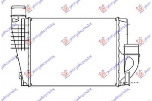 Ψυγειο Intercooler 1.6-2.0 HDI-BlueHDI Πετρελαιο (300x250x50) (VALEO) Toyota PROACE/PROACE Verso 16- - 836306200