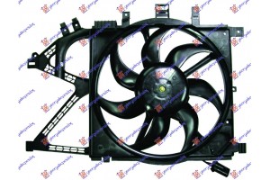 ΒΕΝΤΙΛ. Ψυγειου Κομπλε (390MM) 4PIN Opel Corsa C 00-06 - 034206450