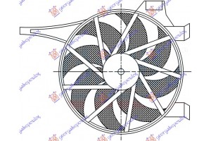 ΒΕΝΤΙΛ. A/C 1.3-1.7 Cdti (180 WATT) Opel Corsa C 00-06 - 034206490