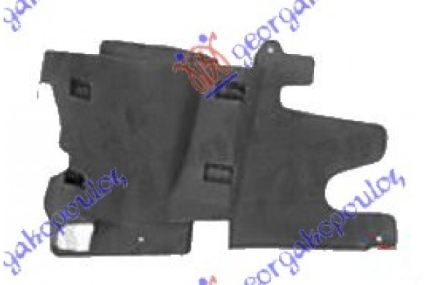 Ποδια Μηχανης Πλαστικη Ακραια -05 Δεξια Renault Laguna 00-07 - 034600836