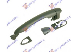 Χερουλι Πορτας Εξω ΕΜΠ=ΠΙΣΩ/RH=LH Μαυρο Δεξια Renault Espace 03-12 - 028807841