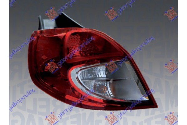 Φανος Πισω Marelli Αριστερα Renault Clio 09-13 - 034705817