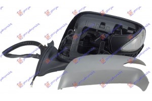 Καθρεφτης ΗΛΕΚ. ΒΑΦΟΜ. Με Φλας (CONVEX GLASS) Αριστερα Honda Jazz 08-11 - 034907507