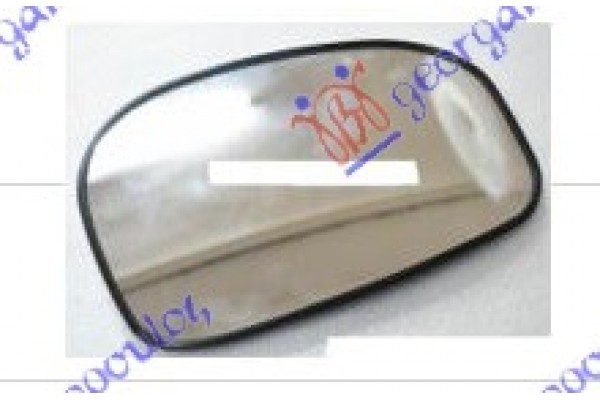 Κρυσταλλο Καθρεφτη (CONVEX GLASS) Αριστερα Honda Jazz 11-15 - 342007602