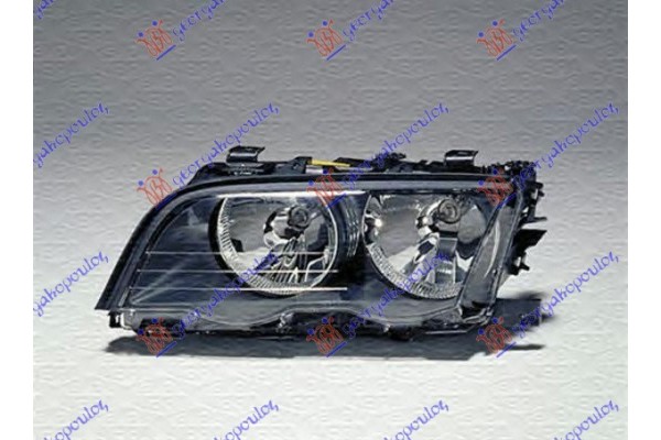 Αριστερα Φανος Εμπρος -01 Τιτανιο Marelli Bmw Series 3 (E46) COUPE/CABRIO 99-03