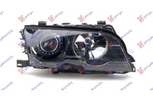 Δεξια Φανος Εμπρος -01 Xenon Μαυρος Marelli Bmw Series 3 (E46) COUPE/CABRIO 99-03