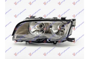 Αριστερα Φανος Εμπρος 01-03 Χρωμιο (Ε) Bmw Series 3 (E46) COUPE/CABRIO 99-03