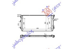 Ψυγειο 1.4TSI-1.8TFSI-2.0TDI (65x41) Seat Alhabra 10- - 720006300