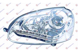 Φανος Εμπρος Σετ Τυπου Α5 Χρωμιο VW Golf V 04-08