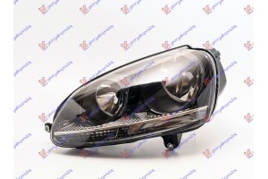 Φανος Εμπρος (ΜΑΥΡΟ ΚΑΘΡ) Gti (E) (DEPO) Αριστερα Vw Golf V 04-08 - 036105262