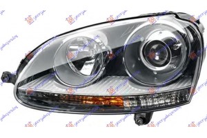 Φανος Εμπρος Xenon (ΜΑΥΡΟ) Gti (MARELLI) Αριστερα Vw Golf V 04-08 - 036105272