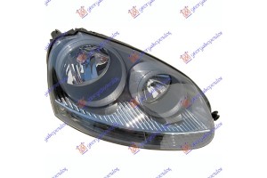 Δεξια Φανος Εμπρος (ΓΚΡΙ ΚΑΘΡ) Hella VW Golf V 04-08